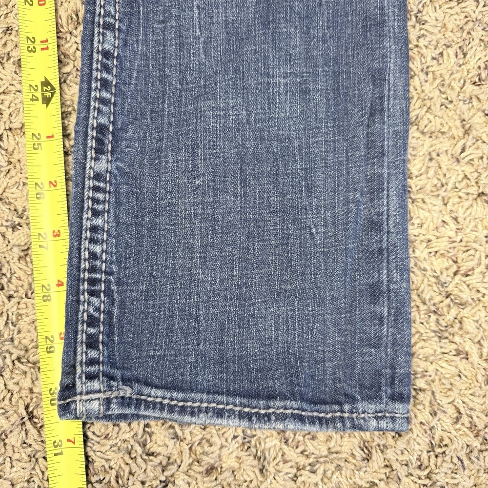BKE Alec Jeans Mens 28x32 Blue Slim Straight Medium Wash Denim - Picture 11 of 12